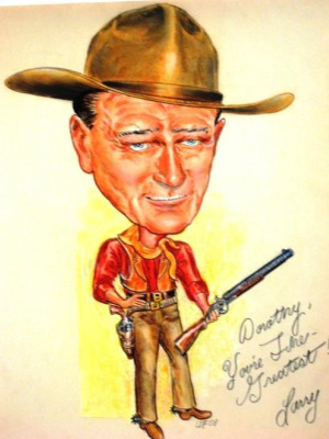 John Wayne as Cowboy