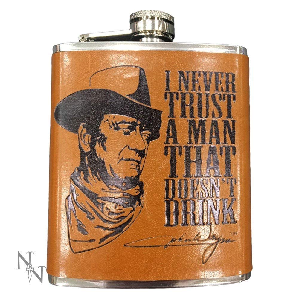 John Wayne Hip Flask